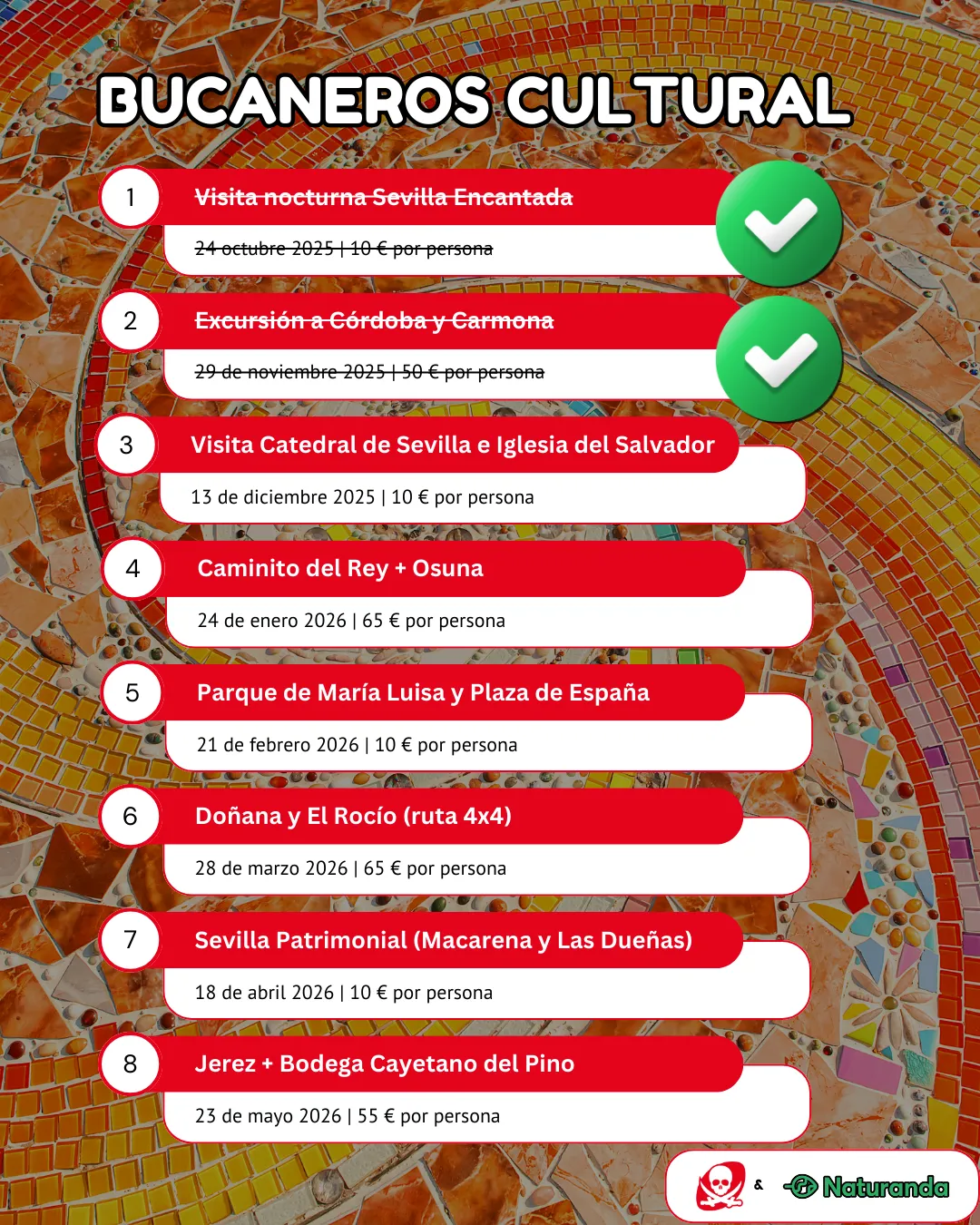 excursión a Córdoba y Carmona