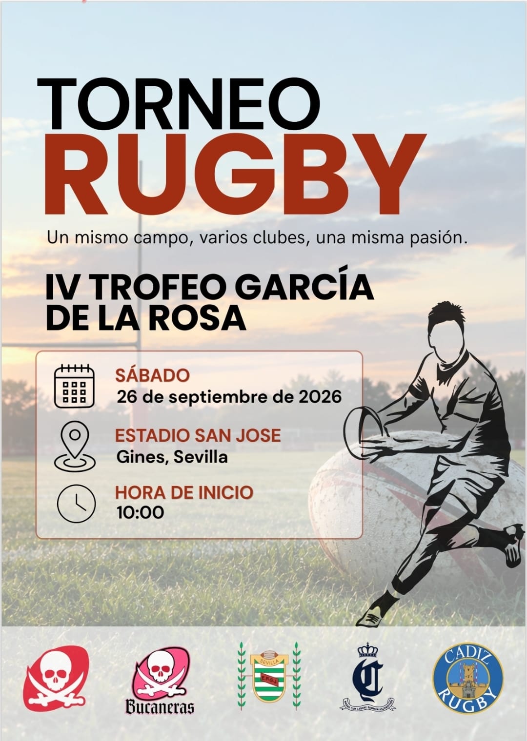 Bucaneros disfruta de una gran jornada de rugby en el IV Trofeo García de la Rosa